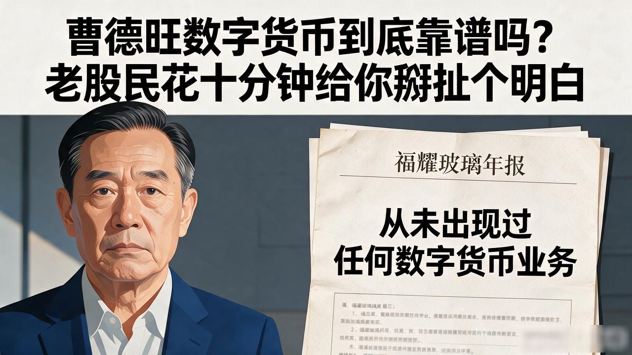 福耀玻璃数字货币辟谣_曹德旺数字货币骗局_曹德旺数字货币