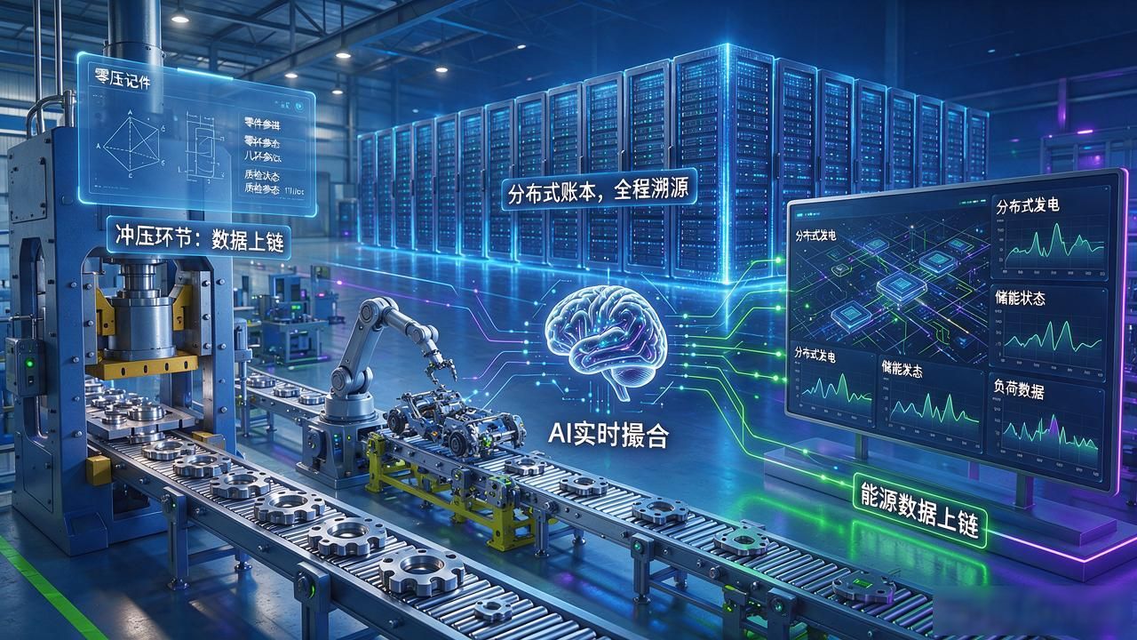 智能制造数据可信_区块链AI_何积丰区块链